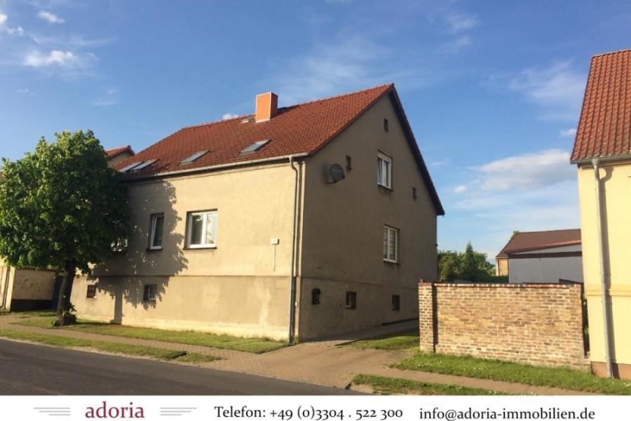 Großes Anwesen - Bauernhaus, Nebengebäude u. Scheune mit Grundstück f. Pferde - Vehlefanz