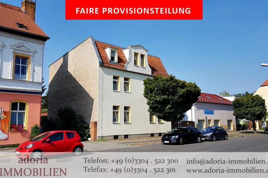Mehrfamilienhaus mit 3 Wohnungen, Nebengebäude und Garten in Citylage - Velten